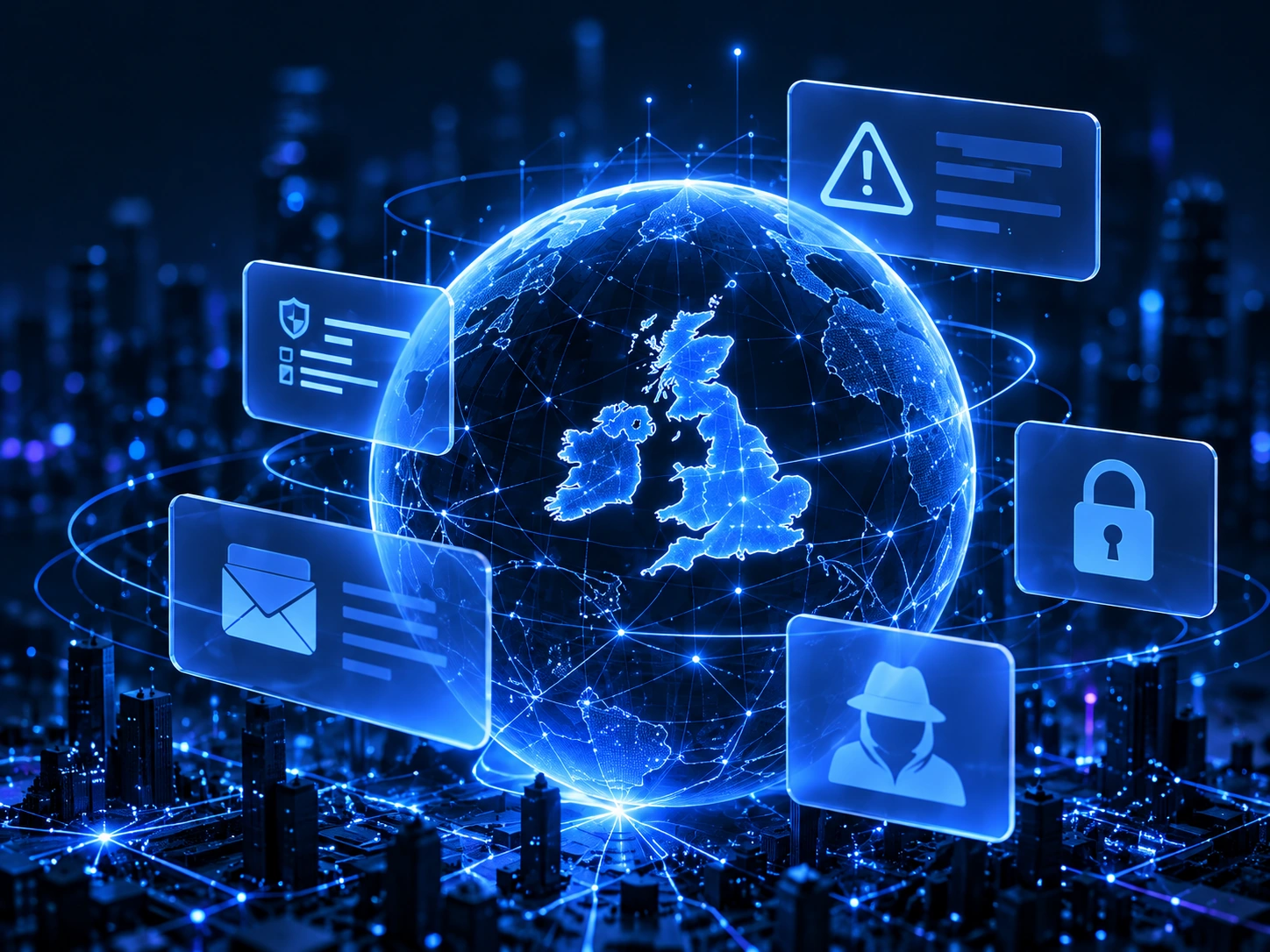 Cyber Threat Intelligence for UK SMEs: Turning Threat Information Into Action — illustration